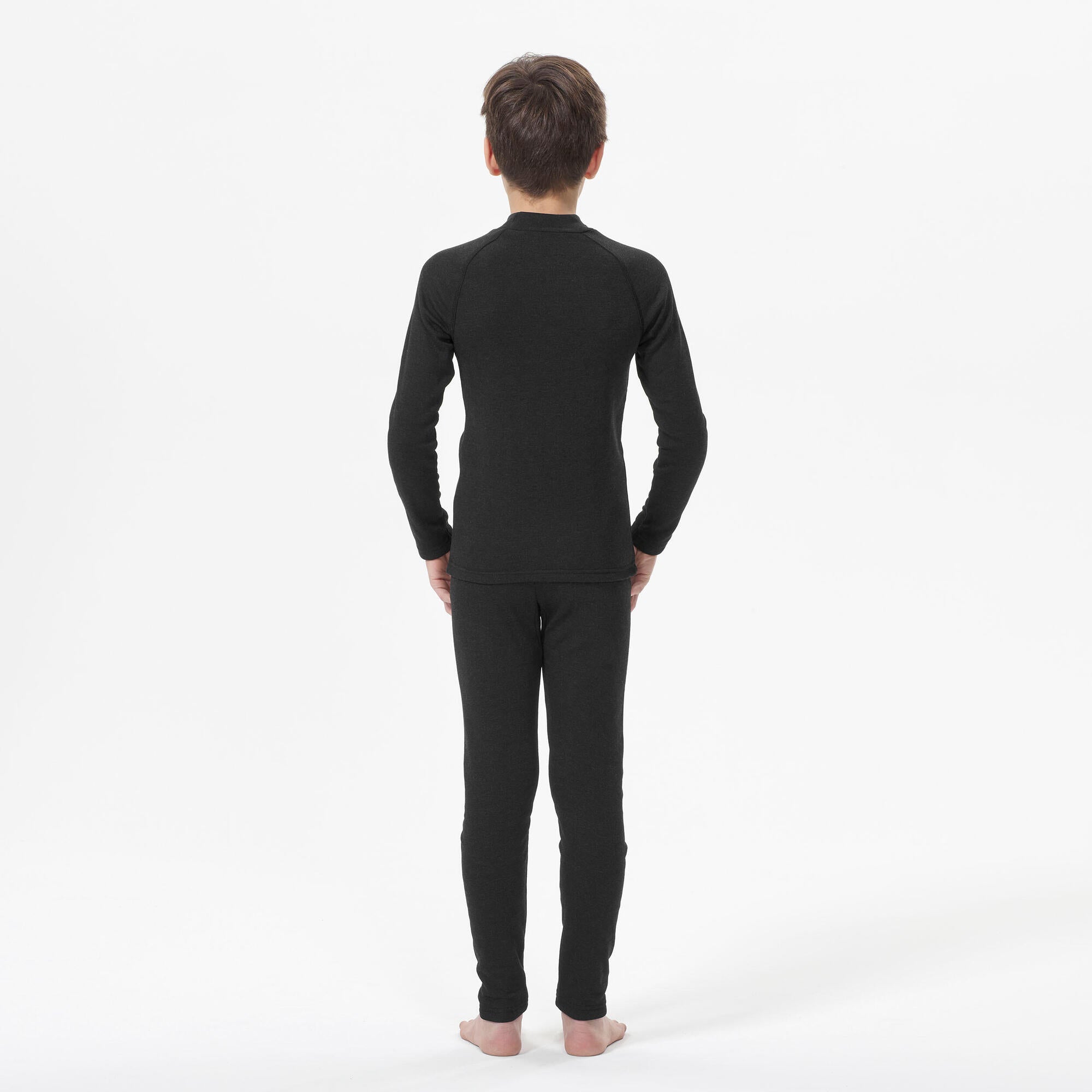 Wedze Kids' BL100 Thermal Ski Base Layer Bottom - Image 7