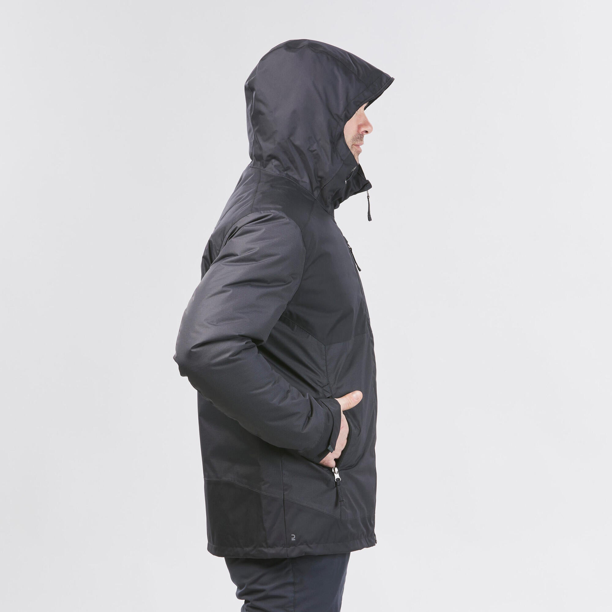 Quechua Men's NH500 Waterproof Winter Jacket - Image 4