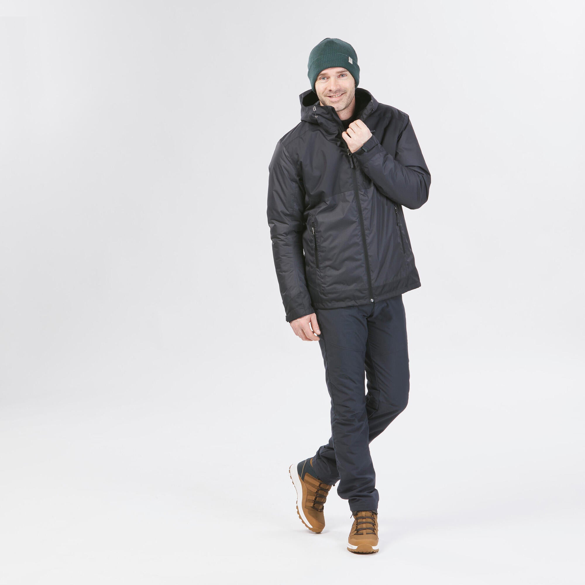 Quechua Men's NH500 Waterproof Winter Jacket - Image 2