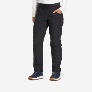 Quechua Women's NH100 Water-Repellent Fleece-Lined Winter Hiking Pants