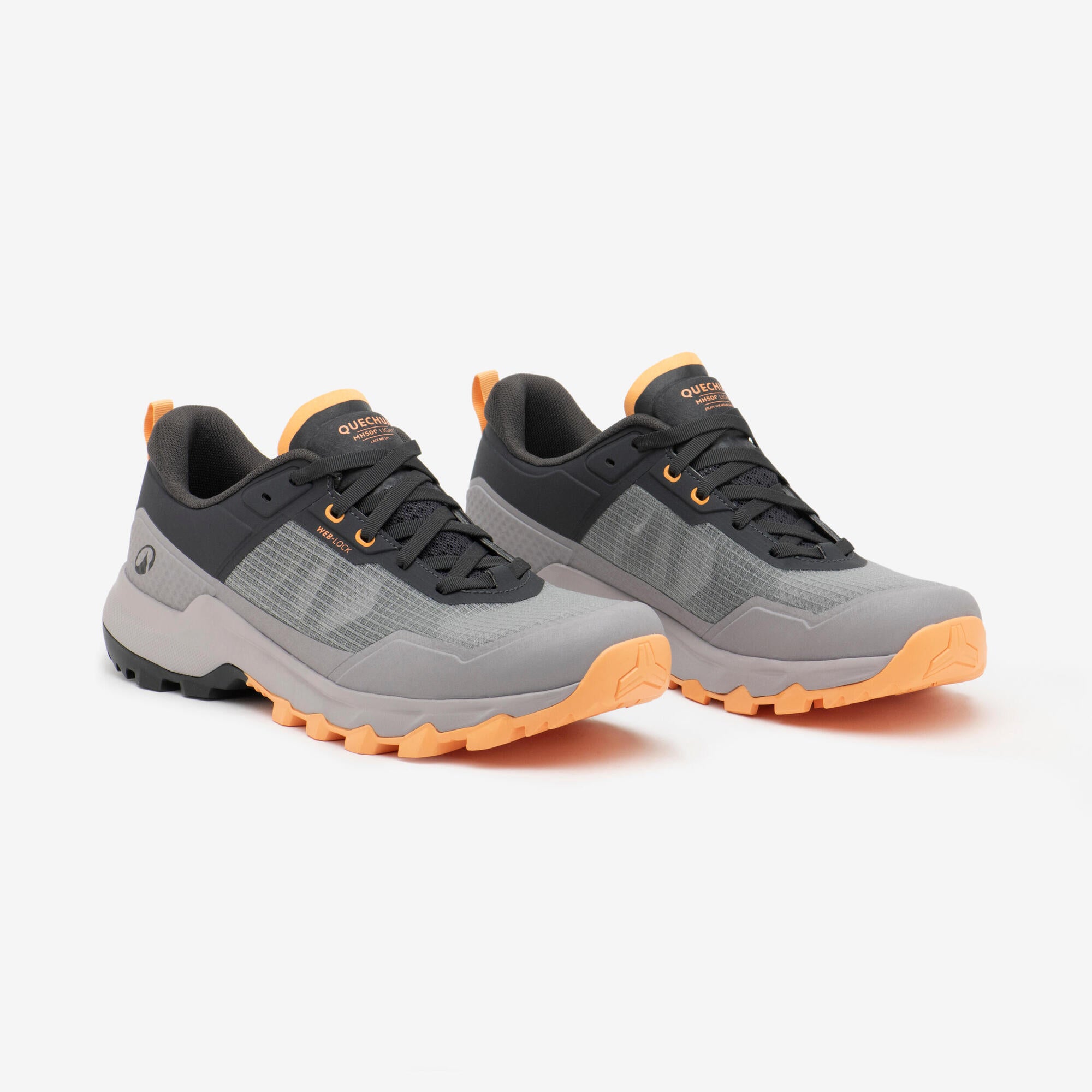 Quechua Men's MH500 Light Hiking Shoes - Image 2