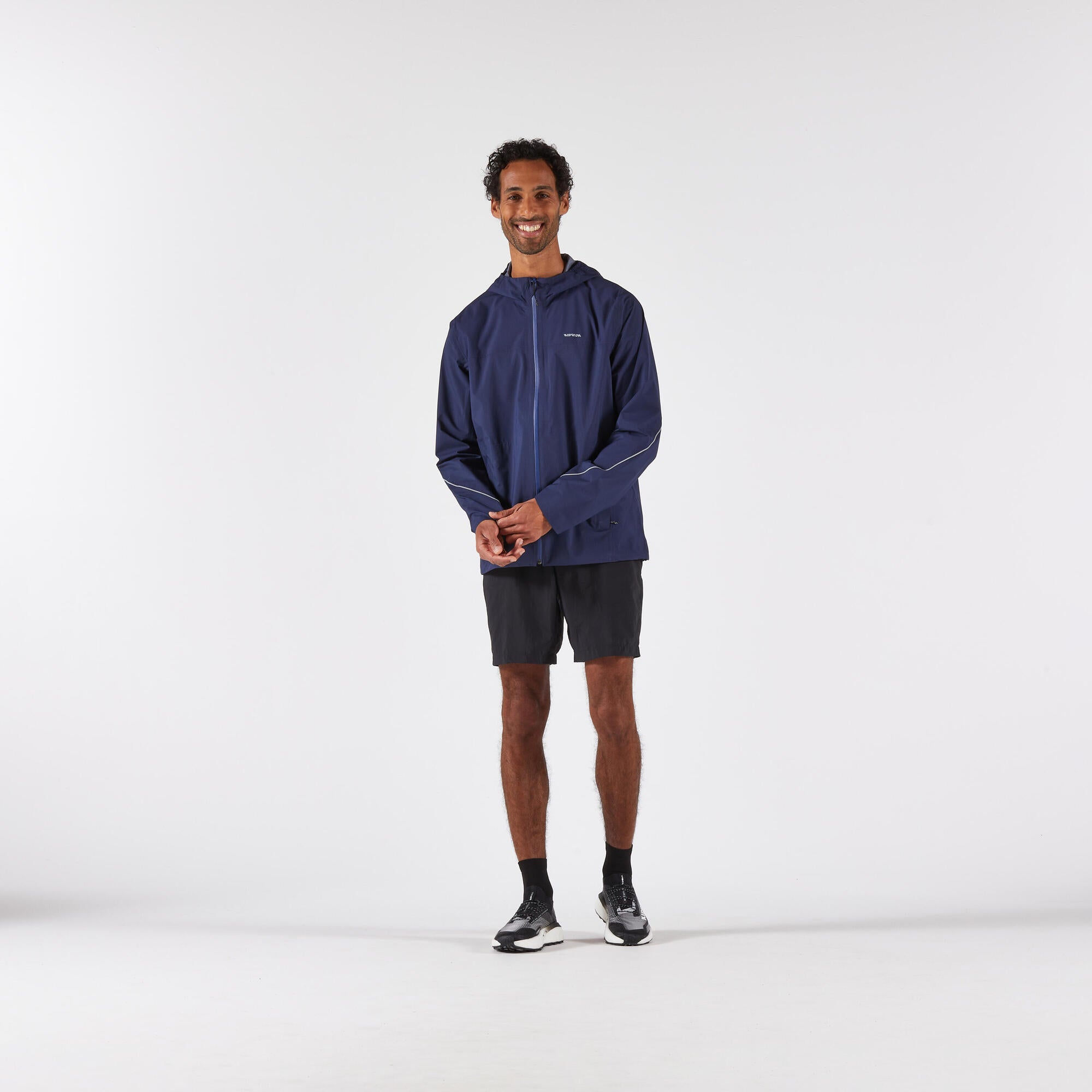 Kiprun Men's 500 Waterproof Trail Running Jacket - Image 3