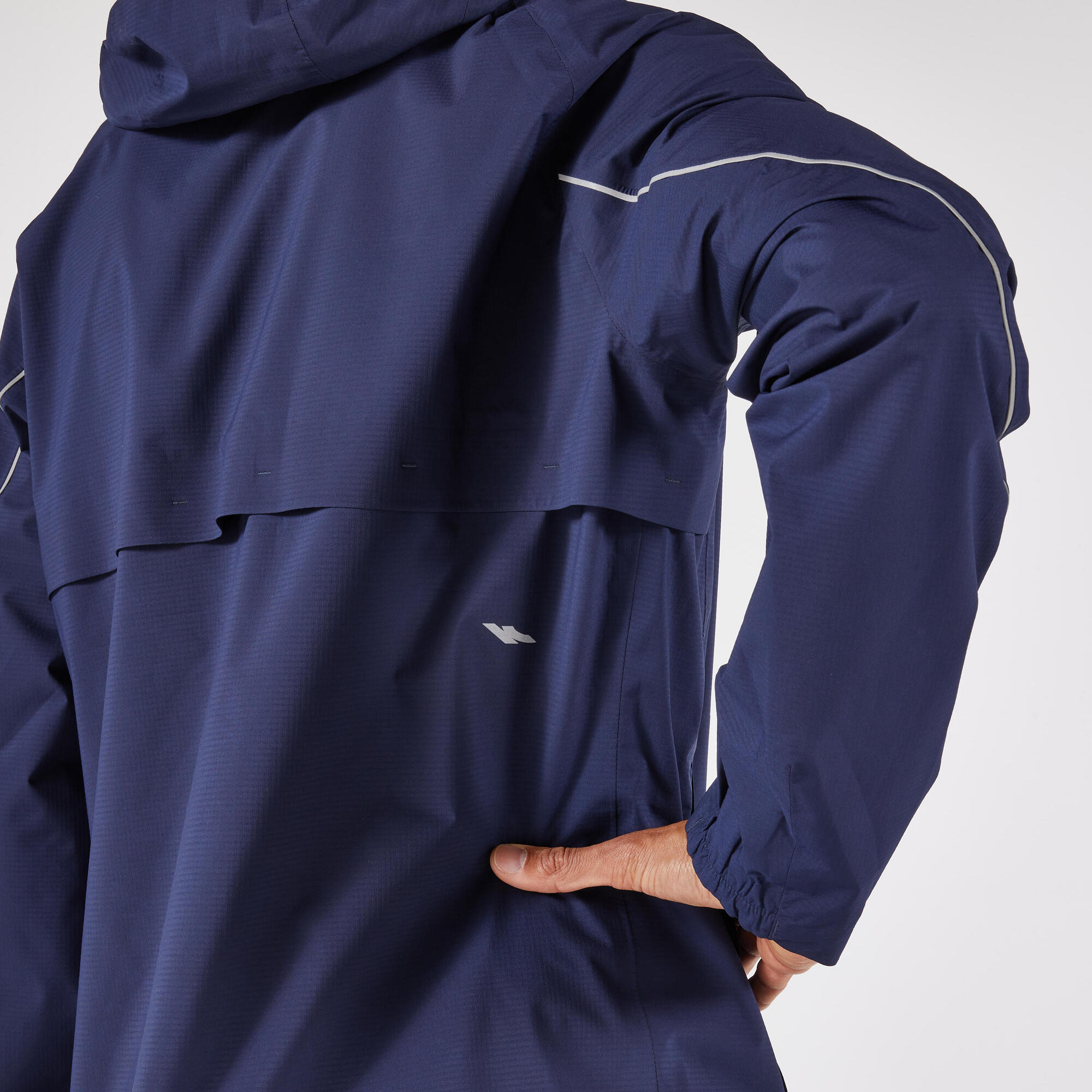 Kiprun Men's 500 Waterproof Trail Running Jacket - Image 6
