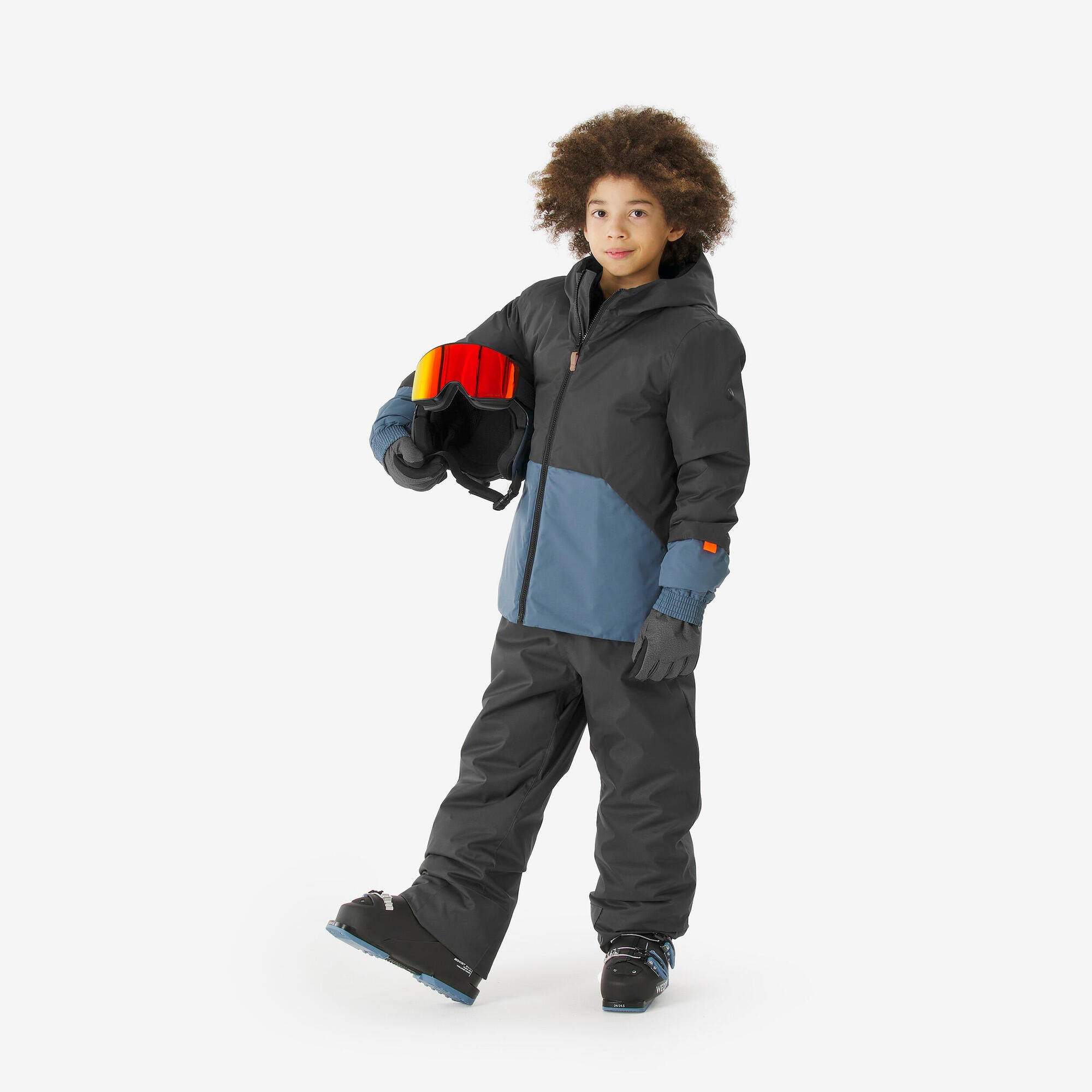 Wedze Kids' 100 Warm Waterproof Ski Jacket - Image 2