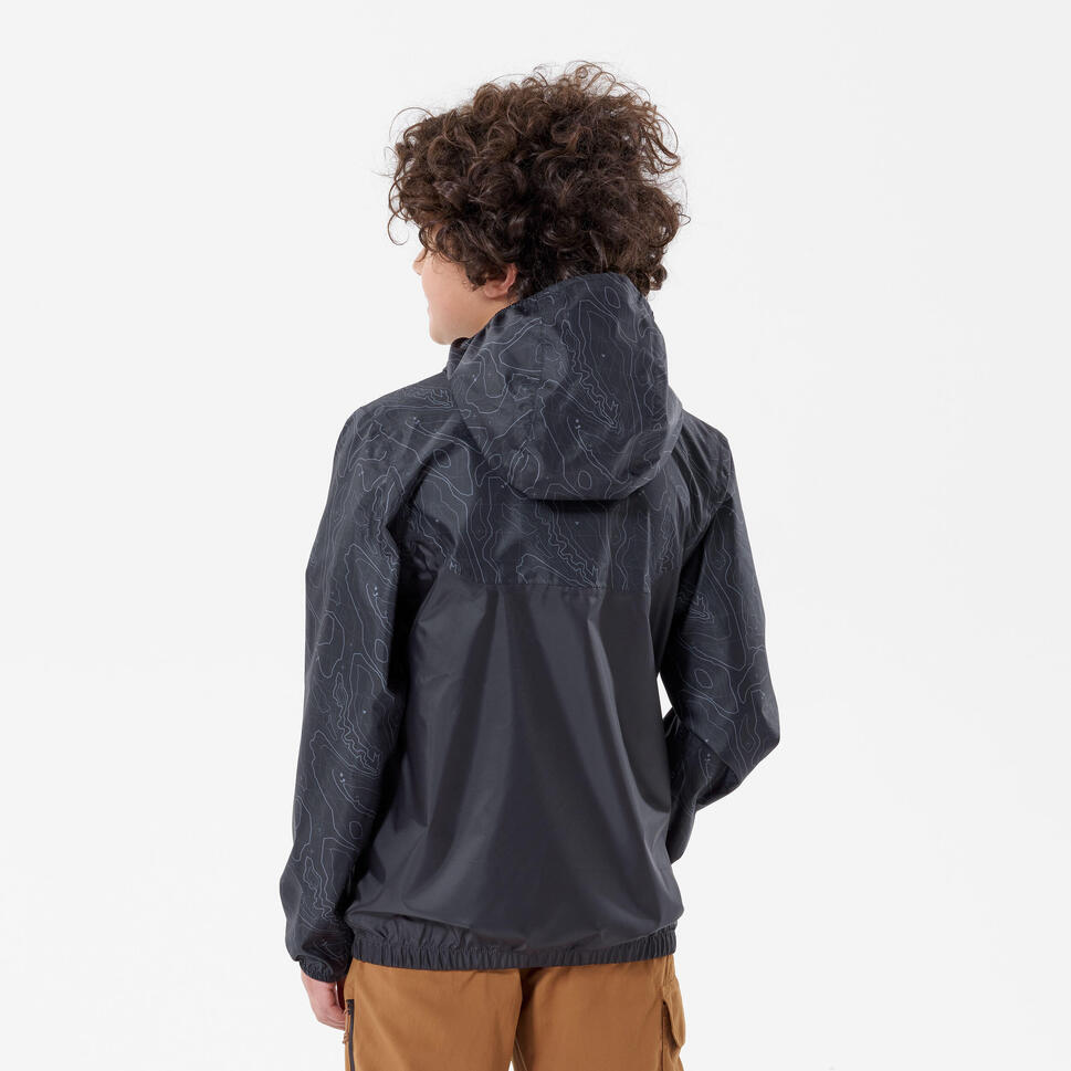 Quechua Kids' MH150 Waterproof Hiking Jacket ?C Ages 7?C15 - Image 2
